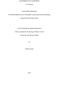 Cover page: Coyolxauhqui Mourning: Chicana Healing Practices Through Re-connecting and Re-membering Indigenous-based Spirituality