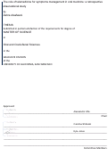 Cover page: The role of telemedicine for symptoms management in oral medicine: a retrospective observational study