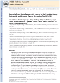 Cover page: Serum Immunoglobulin E and Risk of Pancreatic Cancer in the Prostate, Lung, Colorectal, and Ovarian Cancer Screening Trial