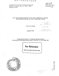 Cover page: ON THE ENHANCEMENT OF SILICON CHEMICAL VAPOR DEPOSITION RATES AT LOW TEMPERATURES