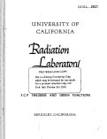 Cover page: TCP THEOREM AND GREEN FUNCTIONS