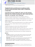 Cover page: Treatment Practices and Outcomes in Continuous Spike and Wave during Slow Wave Sleep: A Multicenter Collaboration.