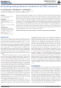 Cover page: Evaluating eating behavior treatments by FDA standards