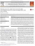 Cover page: Obtaining closure for a plane fin heat sink with elliptic scale-roughened surfaces for Volume Averaging Theory (VAT) based modeling