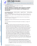 Cover page: Suicide, Self-Harm, &amp; Traumatic Stress Exposure: A Trauma-Informed Approach to the Evaluation and Management of Suicide Risk