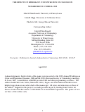 Cover page: Neighborhood Effects of Immigrant Concentration on Changes in Neighborhood Crime Rates