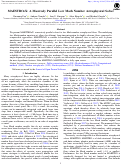 Cover page: MAESTROeX: A Massively Parallel Low Mach Number Astrophysical Solver