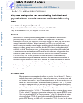 Cover page: Why case fatality ratios can be misleading: individual- and population-based mortality estimates and factors influencing them.