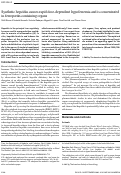 Cover page: Synthetic hepcidin causes rapid dose-dependent hypoferremia and is concentrated in ferroportin-containing organs