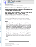 Cover page: High contrast cartilaginous endplate imaging using a 3D adiabatic inversion‐recovery‐prepared fat‐saturated ultrashort echo time (3D IR‐FS‐UTE) sequence