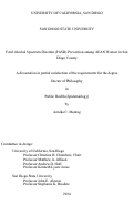 Cover page: Fetal Alcohol Spectrum Disorder (FASD) Prevention among AI /AN Women in San Diego County /