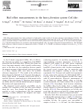 Cover page: Hall effect measurements in the heavy-fermion system CeCoIn5