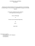 Cover page: Modifying Environmental Chambers for Varying Applications: From Evaluating Secondary Organic Aerosol Formation to Health Effects Investigation with Animal Exposure