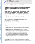 Cover page: The Effect of Stimulant Medication on the Learning of Academic Curricula in Children With ADHD: A Randomized Crossover Study