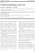 Cover page: The global capnography gap: a call to action