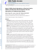 Cover page: Impact of office-based laboratories on physician practice patterns and outcomes after percutaneous vascular interventions for peripheral artery disease