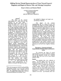 Cover page: Shifting Novices' Mental Representations of Texts Toward Experts': Disagnosis and Repair of Novices' Mis- and Missing Conceptions