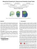 Cover page: Hierarchical Clustering for Unstructured Volumetric Scalar Fields