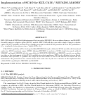 Cover page: Implementation of SCAO for ELT-CAM / MICADO-MAORY