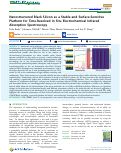 Cover page: Nanostructured Black Silicon as a Stable and Surface-Sensitive Platform for Time-Resolved In Situ Electrochemical Infrared Absorption Spectroscopy.