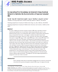 Cover page: Incorporating prior knowledge via volumetric deep residual network to optimize the reconstruction of sparsely sampled MRI