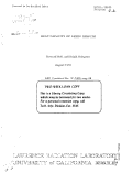 Cover page: HEAT CAPACITY OF LIQUID BISMUTH