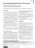 Cover page: As Cores do Tabagismo: Relação entre Raça e Consumo de Tabaco no Brasil