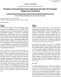 Cover page: Prevention of Varicella Zoster Virus Complications after Stem Cell Transplant: Insights from a Case Series