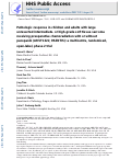 Cover page: Pathological response in children and adults with large unresected intermediate-grade or high-grade soft tissue sarcoma receiving preoperative chemoradiotherapy with or without pazopanib (ARST1321): a multicentre, randomised, open-label, phase 2 trial