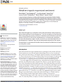 Cover page: Weather impacts expressed sentiment