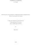 Cover page: Statistical criteria and procedures for controlling false positives with applications to biological and biomedical data analysis