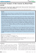 Cover page: Proteomic Analysis of Skin Invasion by Blood Fluke Larvae