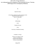 Cover page: Life in the Living Laboratory: An Anthropological Investigation of Environmental Science, Tourism, and Design in the Contemporary Bahamas