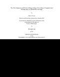 Cover page: The Development and Role of Megavoltage Cone Beam Computed Tomography in Radiation Oncology