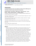 Cover page: Cumulative psychological stress and cardiovascular disease risk in middle aged and older women: Rationale, design, and baseline characteristics