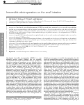 Cover page: Irreversible electroporation on the small intestine