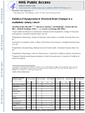 Cover page: Relation of Dysglycemia to Structural Brain Changes in a Multiethnic Elderly Cohort