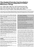 Cover page: P2X7-Regulated Protection from Exacerbations and Loss of Control Is Independent of Asthma Maintenance Therapy