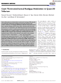 Cover page: Giant Thermomechanical Bandgap Modulation in Quasi‐2D Tellurium