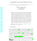 Cover page of Voting Theory in the Lean Theorem Prover