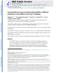 Cover page: Assessing the accuracy of octanol–water partition coefficient predictions in the SAMPL6 Part II log P Challenge