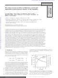 Cover page: The nature of water on surfaces of laboratory systems and implications for heterogeneous chemistry in the troposphere