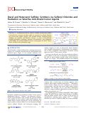 Cover page: Diaryl and Heteroaryl Sulfides: Synthesis via Sulfenyl Chlorides and Evaluation as Selective Anti-Breast-Cancer Agents