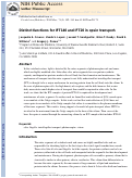 Cover page: Distinct functions for IFT140 and IFT20 in opsin transport