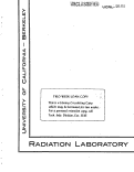 Cover page: EMPLOYMENT OF THE SPIRAL ORBIT SPECTROMETER TO MEASURE PION PRODUCTION RATIOS BY PROTON BOMBARDMENT