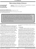 Cover page: Tuberculoma Induced Seizures