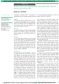 Cover page: Maternal folic acid supplements associated with reduced autism risk in the child