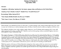 Cover page: Compliance with indoor tanning laws for minors among salons and business in the United States