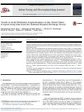 Cover page: Trends in atrial fibrillation hospitalizations in the United States: A&nbsp;report using data from the National Hospital Discharge Survey