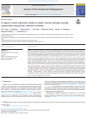 Cover page: A support vector regression model to predict nitrate-nitrogen isotopic composition using hydro-chemical variables